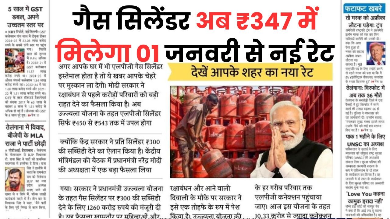 Gas Cylinder New Price 2026